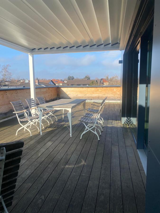 Moderne Ferienwohnung Stephanskirchen 外观 照片